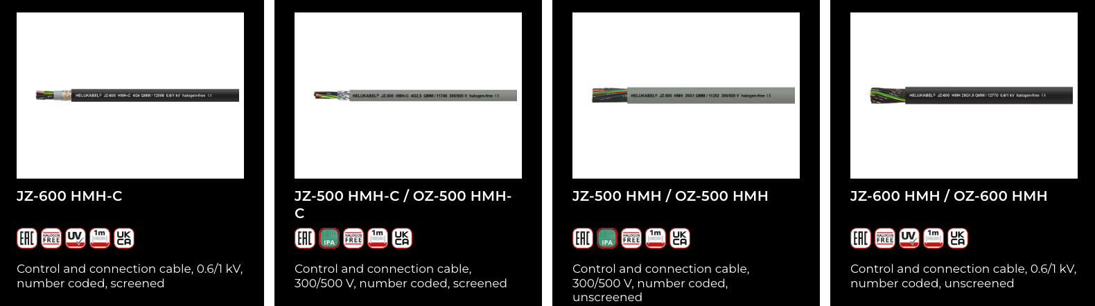 HELUKABEL cable range boxes