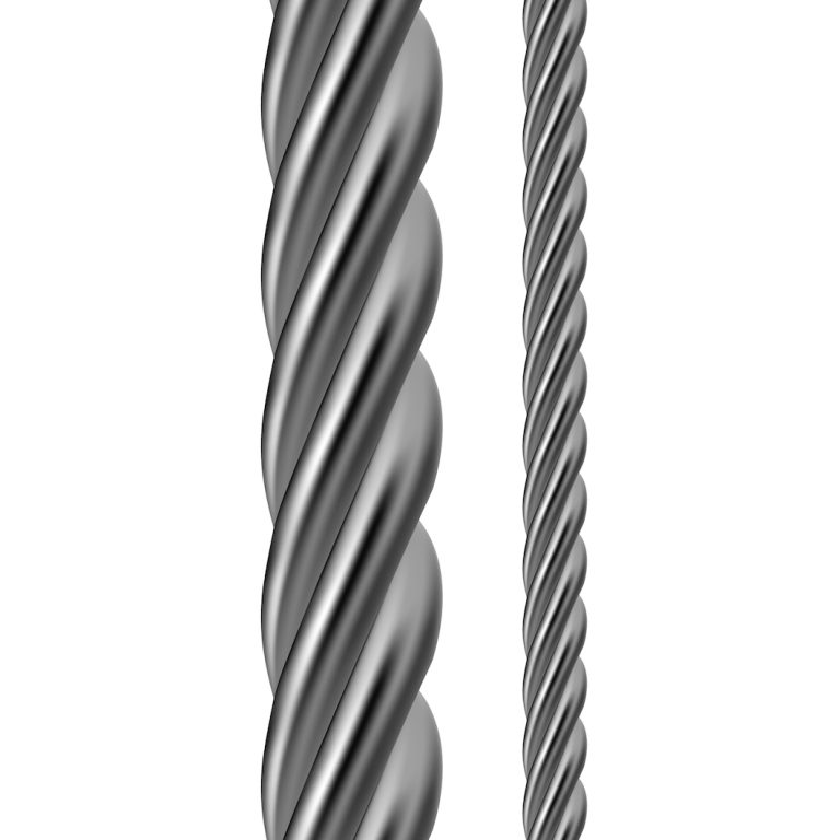 High-quality Portella wire ropes used in industrial lifting systems